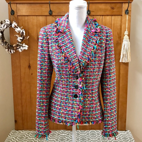 escada tweed jacket